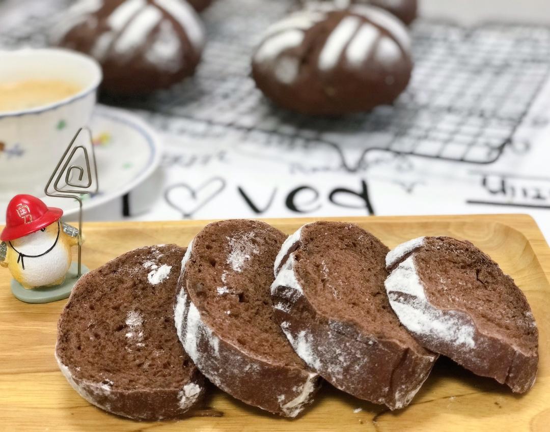 香蕉巧克力软欧