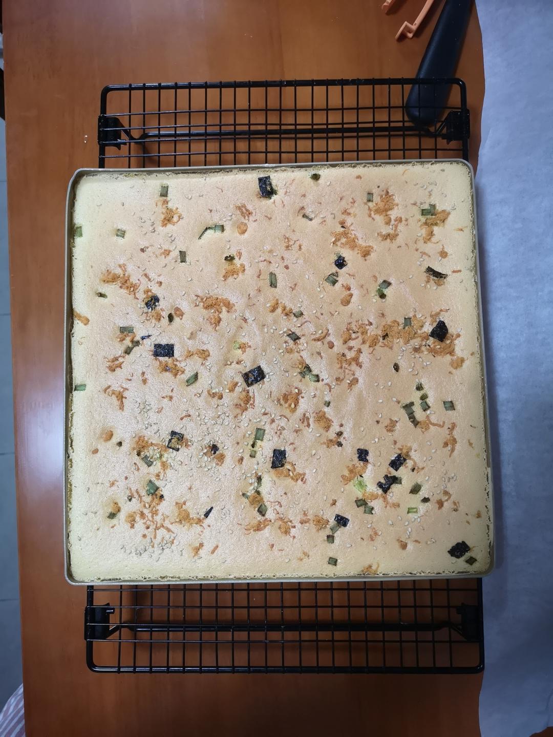 【蛋糕卷小分队】2：香葱肉松蛋糕卷