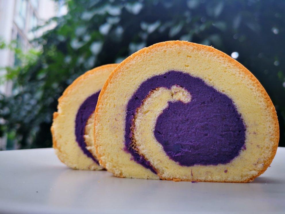 香葱肉松蛋糕卷