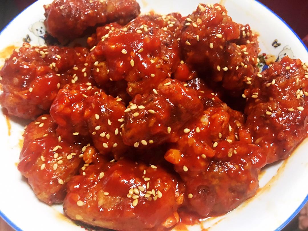韩式甜辣炸鸡
