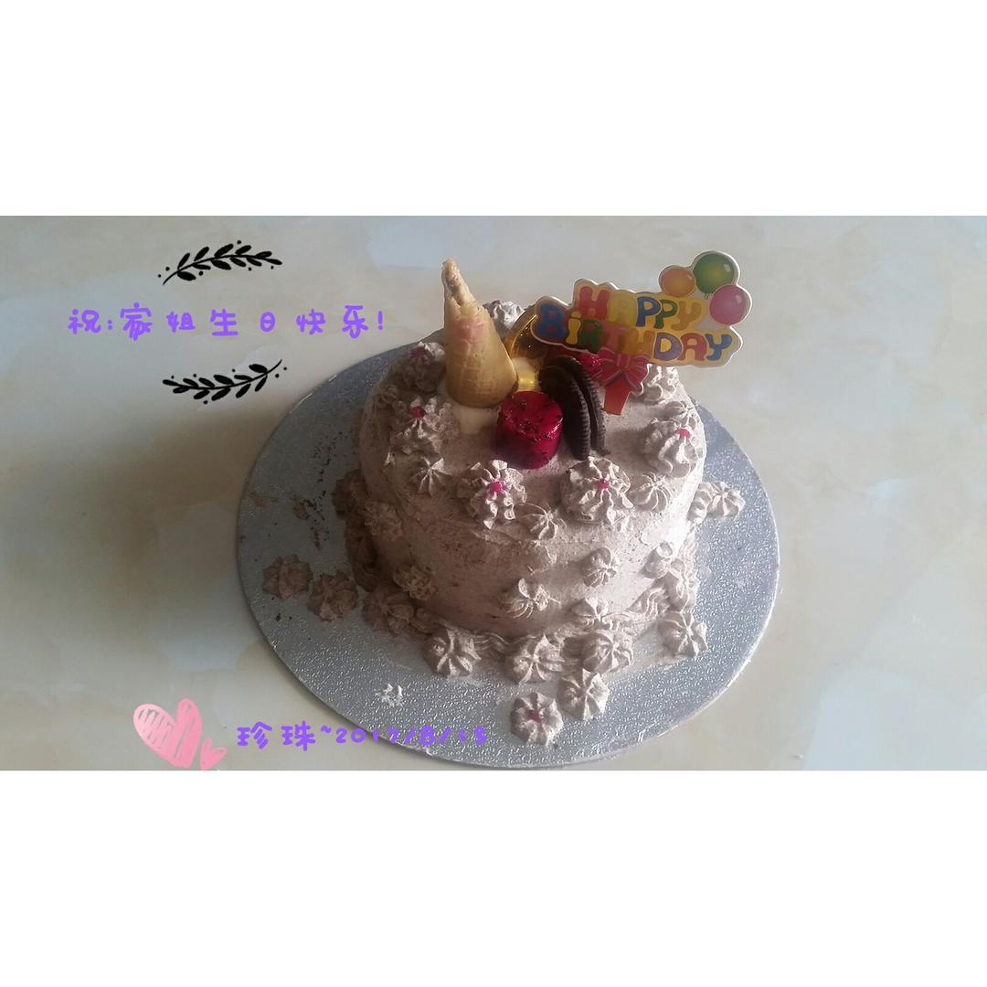 奥利奥咸奶油蛋糕（六寸）