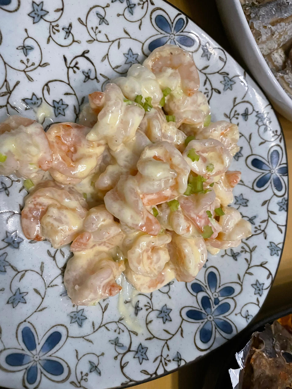 柏悦平替版芥末虾球