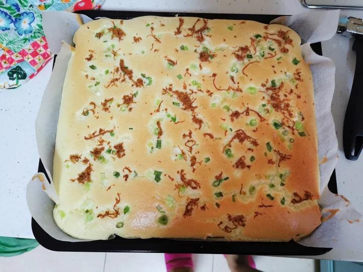 香葱肉松肥蛋糕卷～