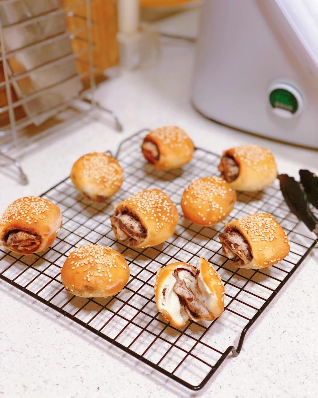 芝麻千层烧（空气炸锅版）