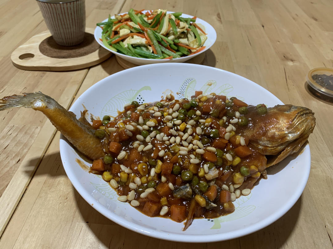 糖醋松子鱼￨酸酸甜甜