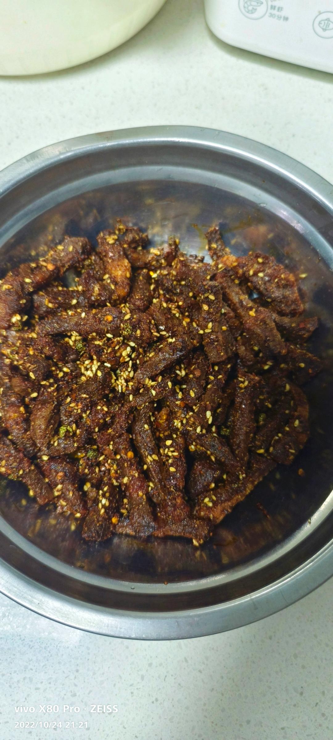 麻辣牛肉干