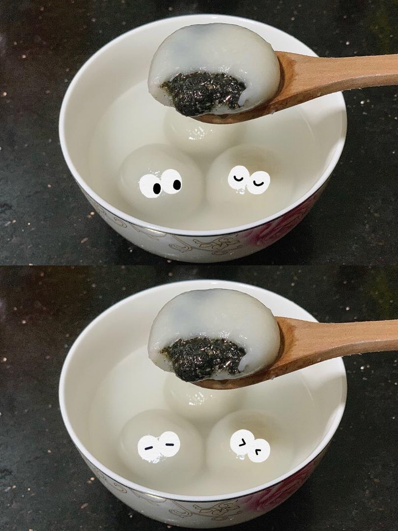 黑芝麻汤圆