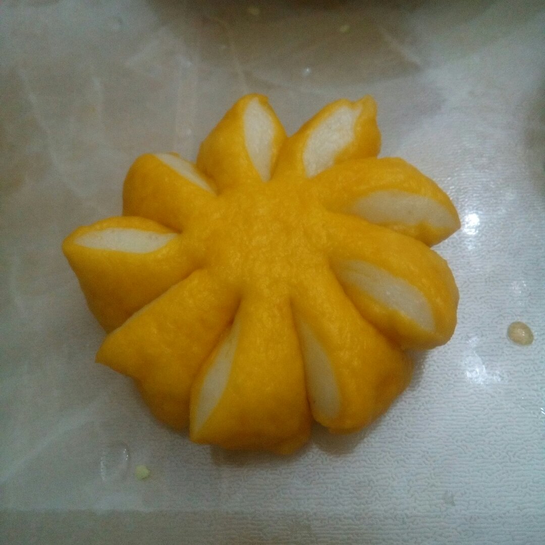 南瓜花样馒头