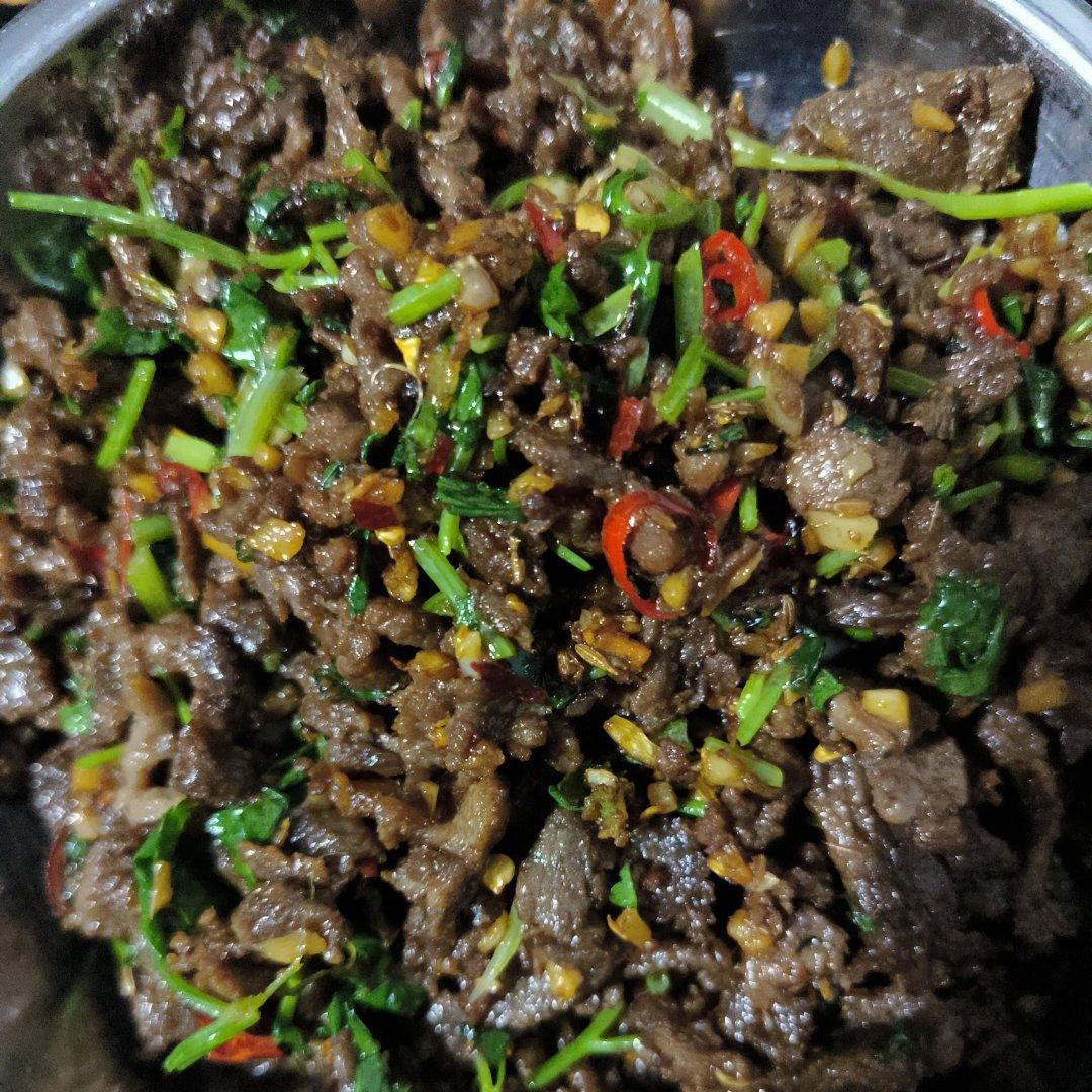 香辣孜然牛肉，我只吃自已做的，连炫三碗米饭