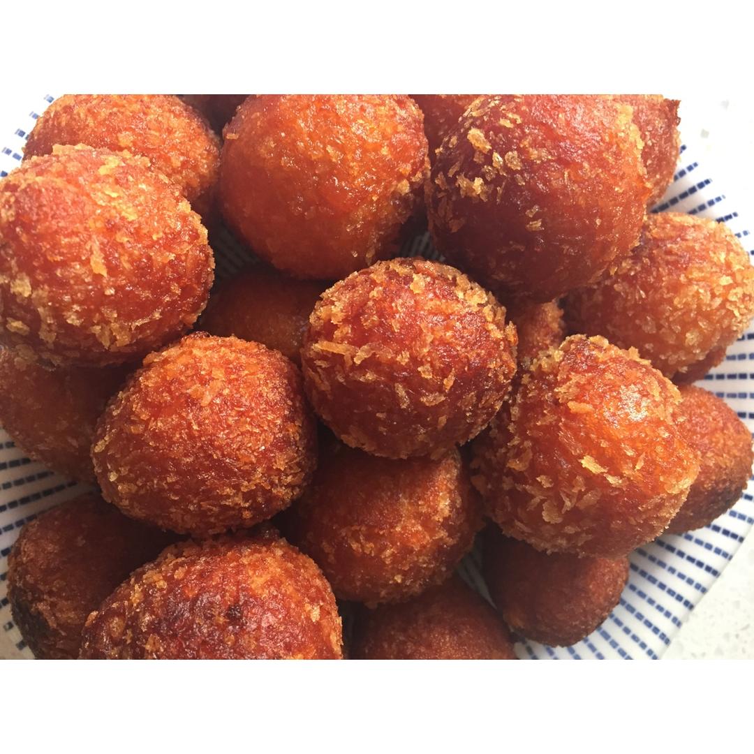 炸南瓜丸子
