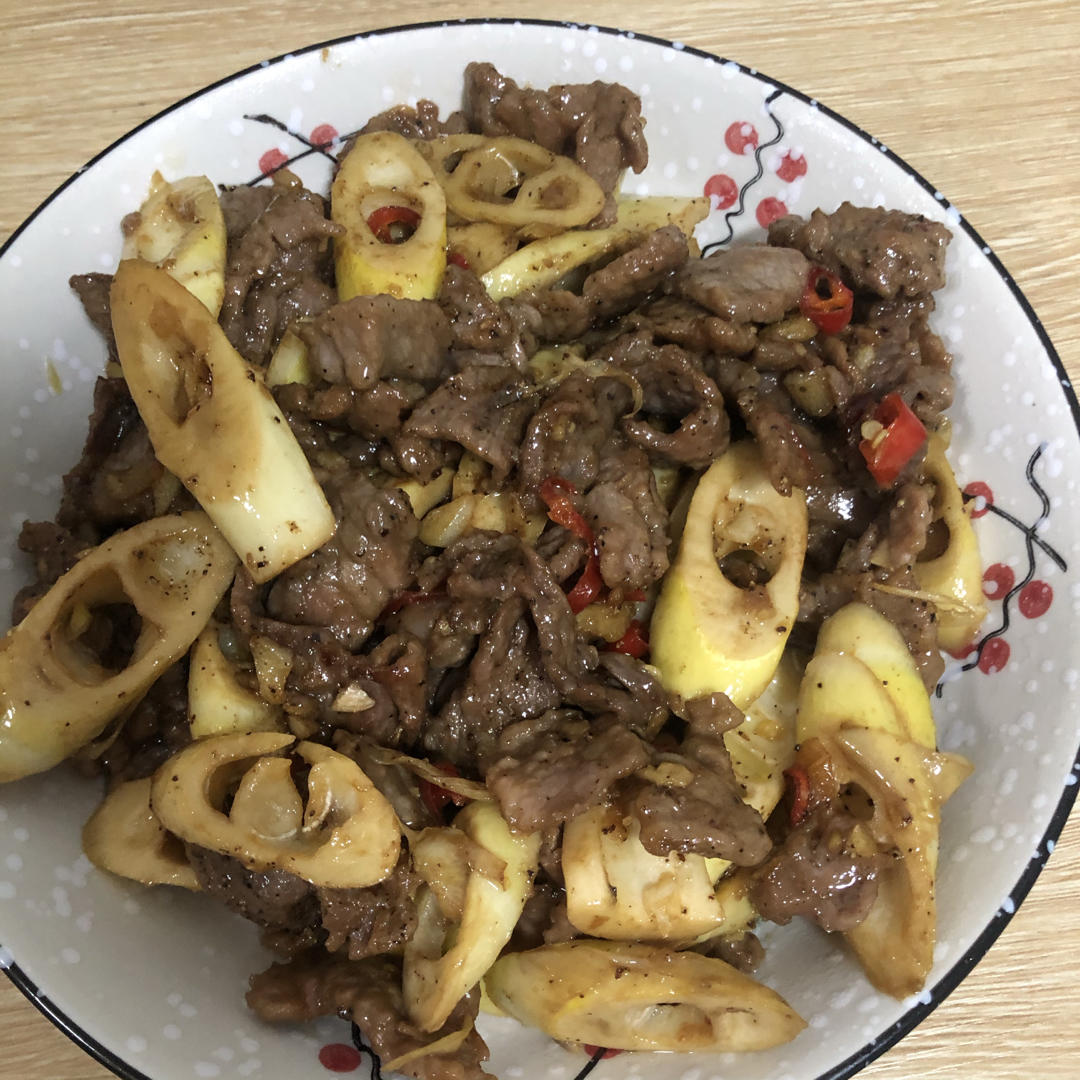 笋炒牛肉
