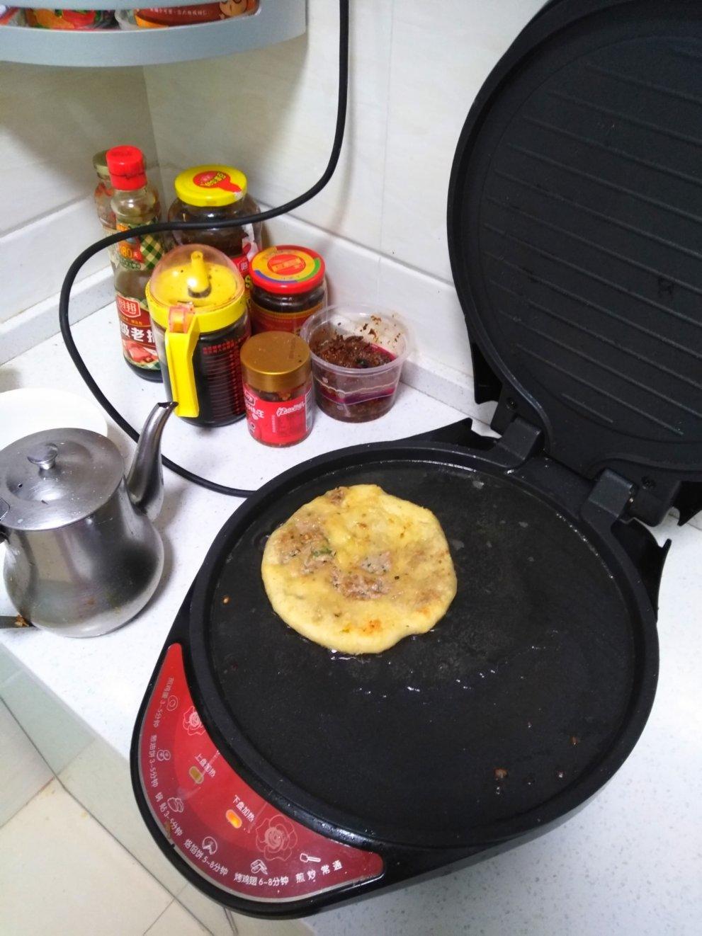 不用去早餐店的发面馅饼
