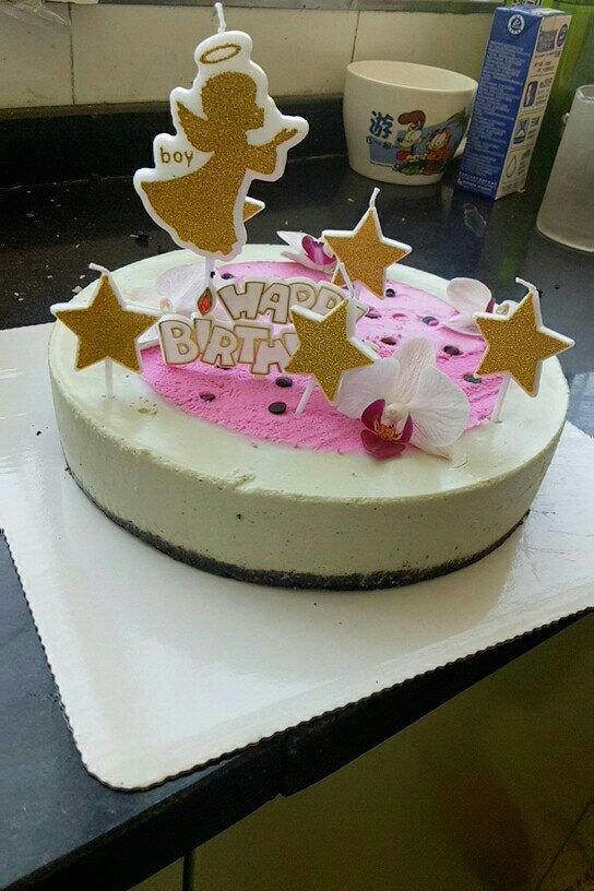 西瓜乳酪慕斯蛋糕（覆盆子慕斯+抹茶慕斯）