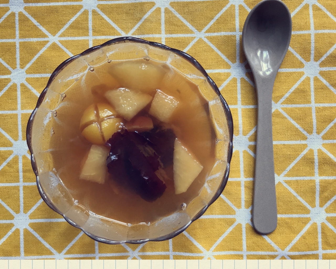 消食山楂苹果汤的做法