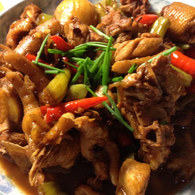 生炒鸡块