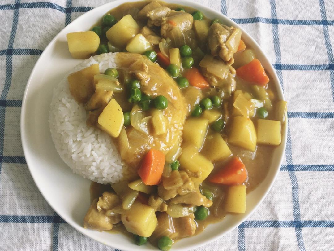 咖喱鸡肉饭