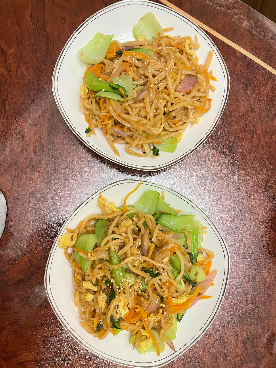 明日便当之超简单路边小店的素炒饼丝🥢