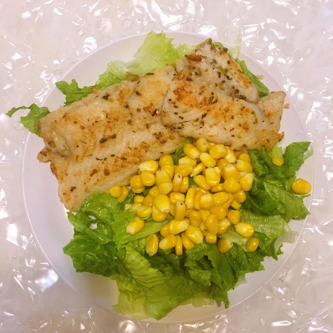 香煎龙利鱼——fit食谱系列