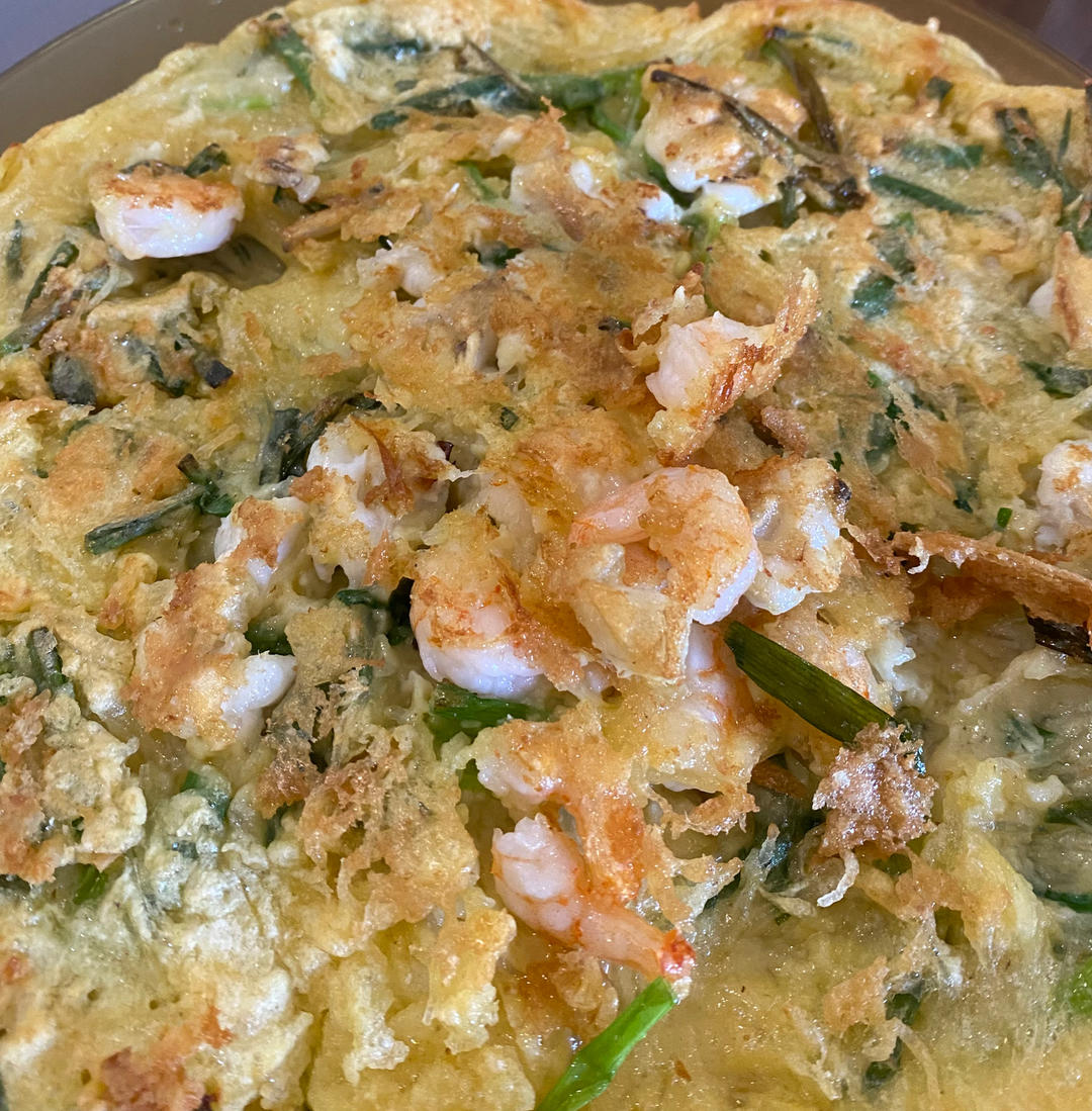 可甜可盐的韩式海鲜葱饼