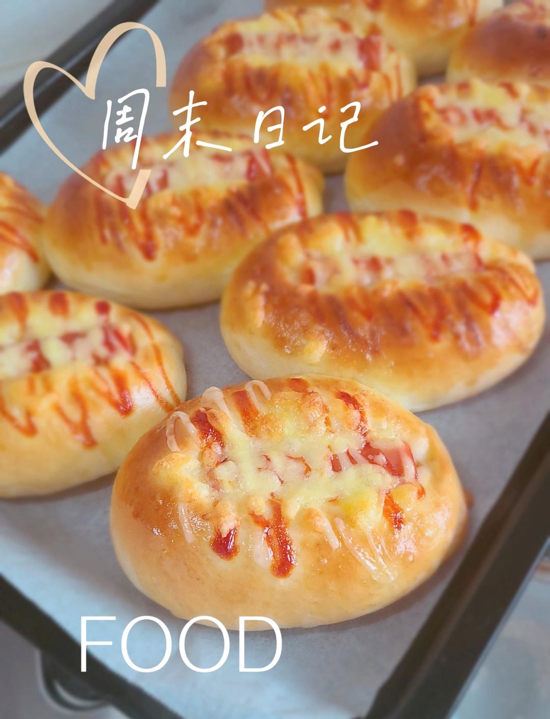 一个面团撑起一家店的台式面包—香肠面包