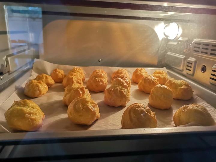 简单易成功的奶油小泡芙做法