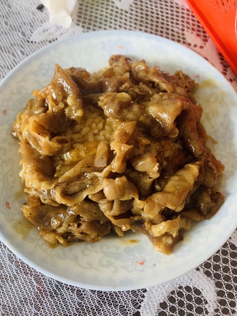 💕100%成功!!!🍱招牌肥牛饭专门店秘方·秒杀日本吉野家食其家！日式多汁牛肉饭 /嫩肥牛盖饭/牛肉饭/肥牛丼（超简单快速完美版）✨