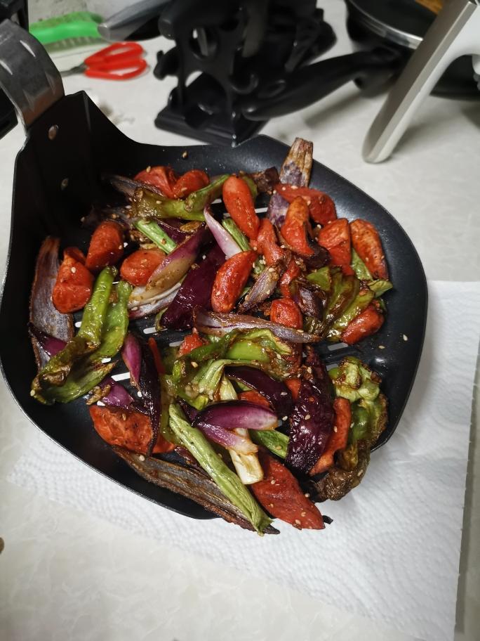 空气炸锅做无油烧烤的做法