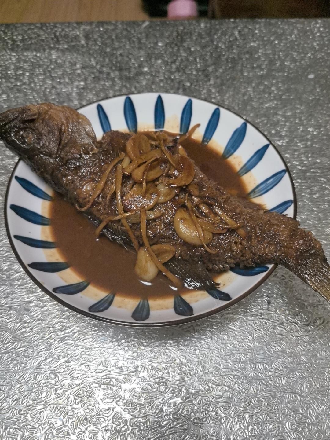 私房红烧黄花鱼，边吃边想念~
