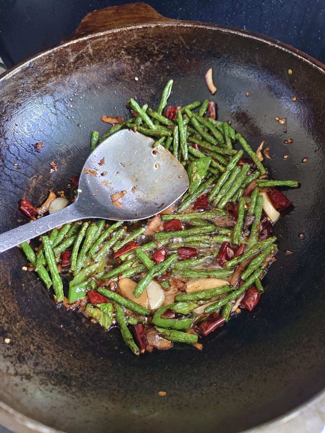 超好吃的干煸豆角