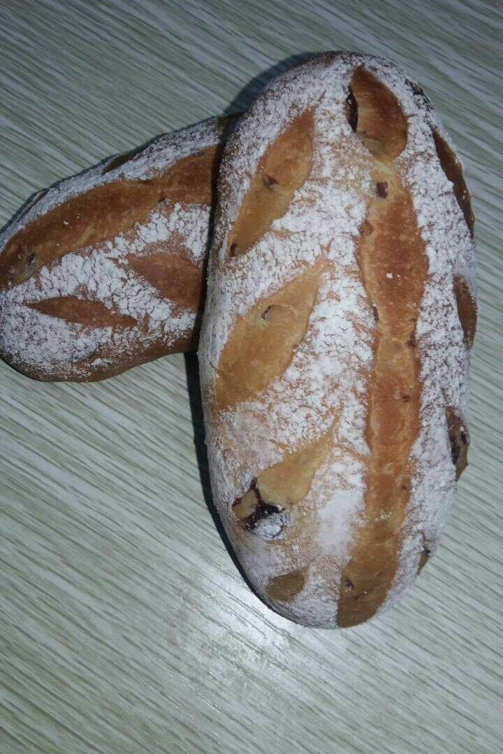蓝莓奶酪面包