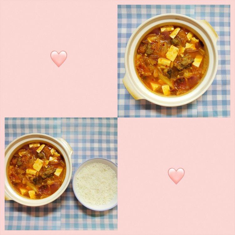 韩国泡菜豆腐汤