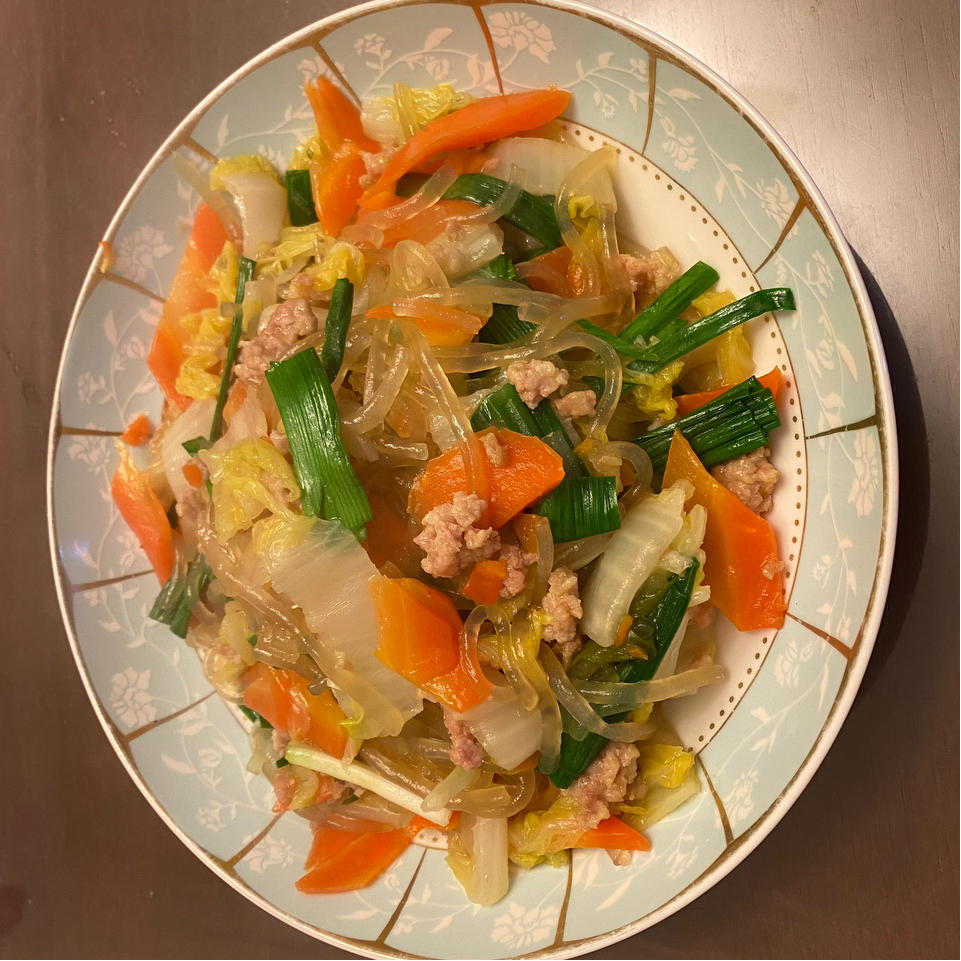 烂糊粉丝娃娃菜