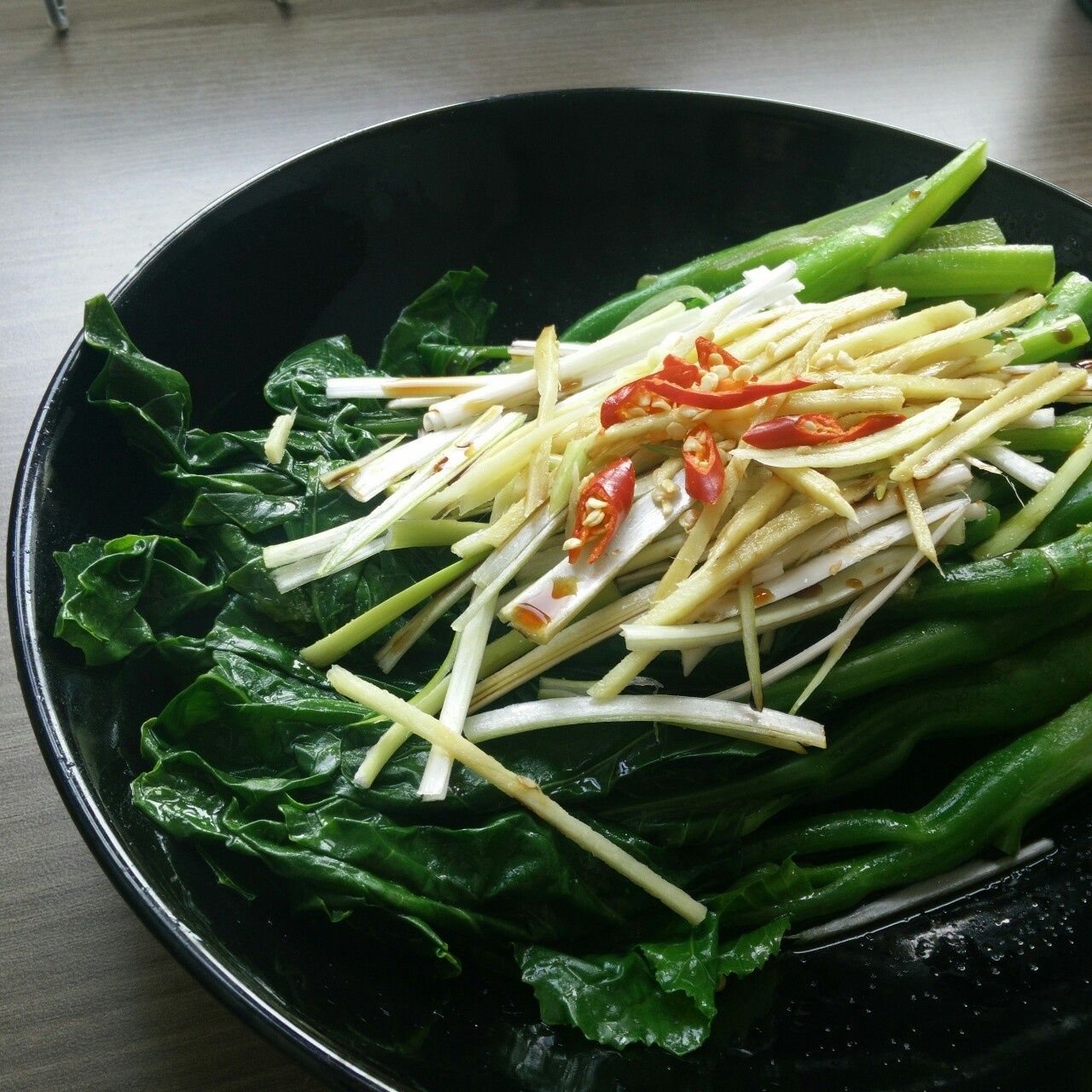 白灼芥兰