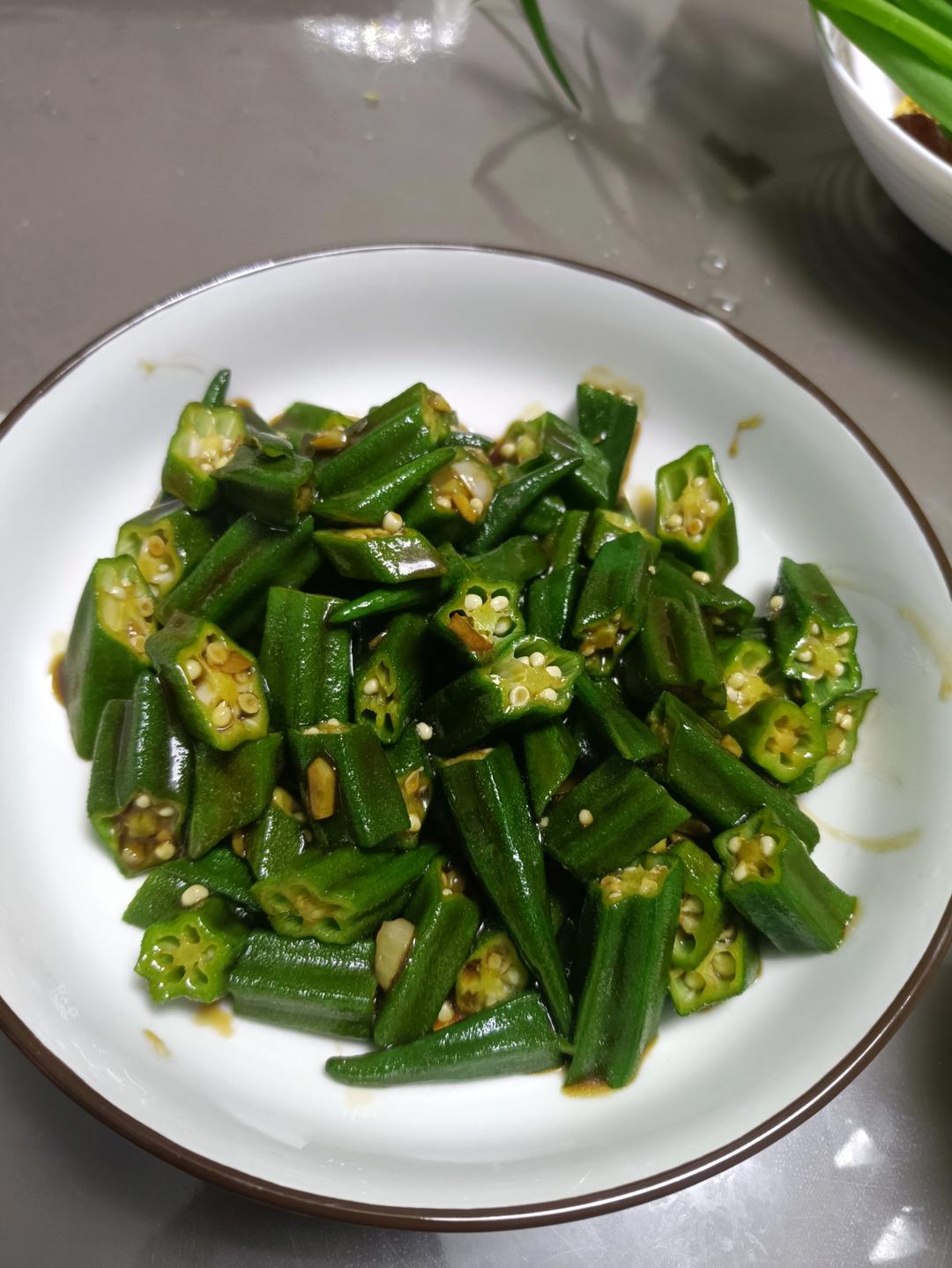 蚝油秋葵