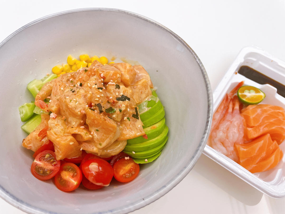 Poke Bowl 海鲜波奇饭