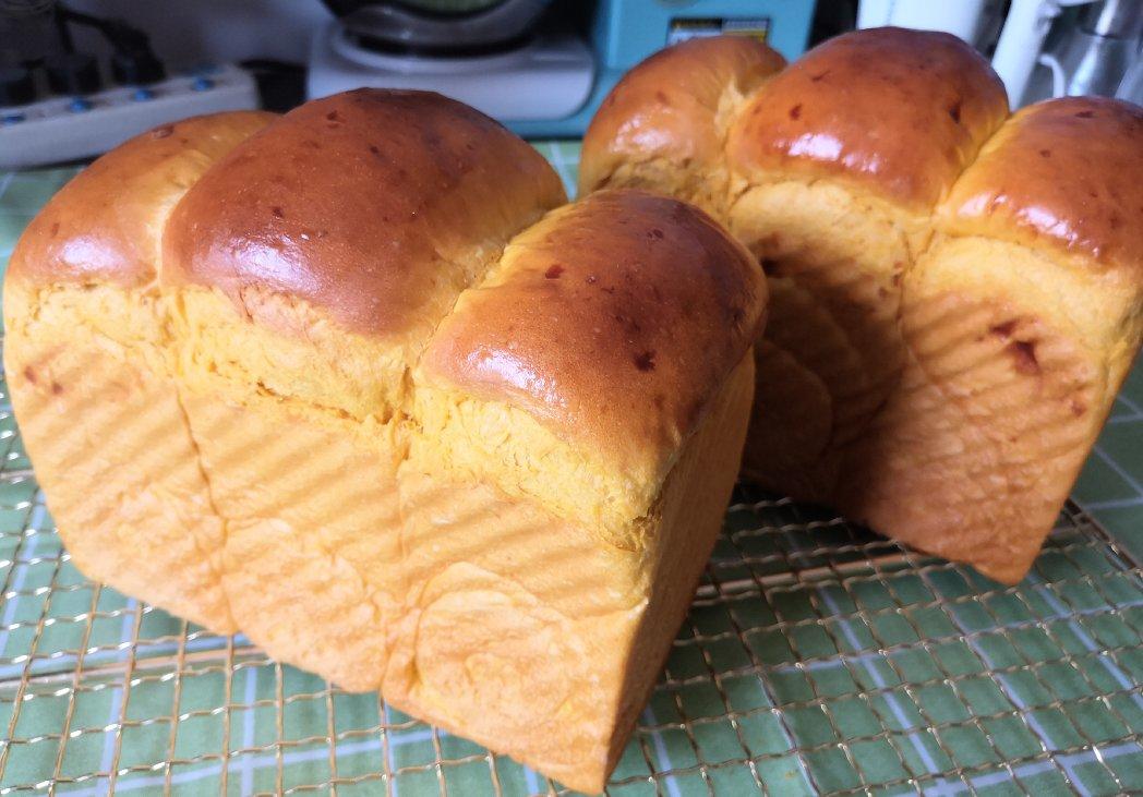 南瓜炼乳手撕吐司