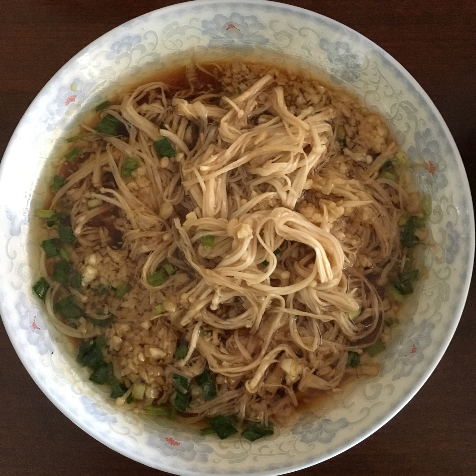 蒜蓉蒸金针菇