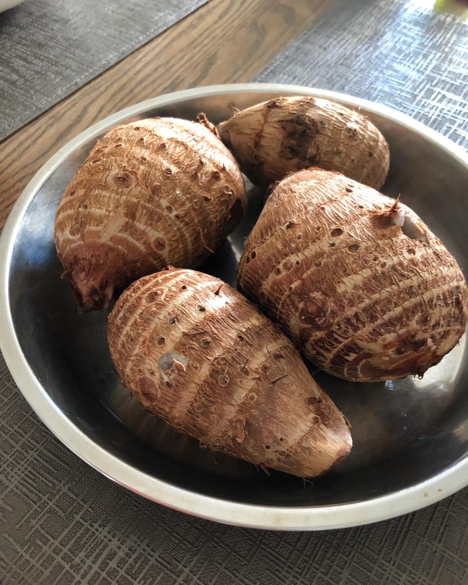 雪_乌鲁木齐做的白糖芋头