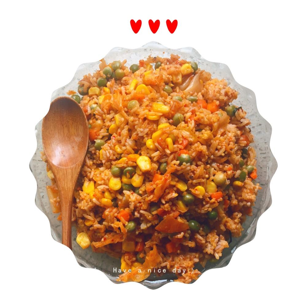 白老师的泡菜炒饭