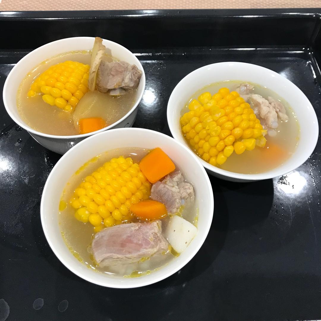 山药玉米排骨汤