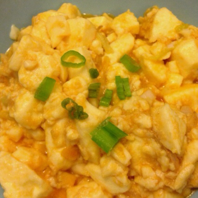 蟹黄豆腐（咸蛋黄版）