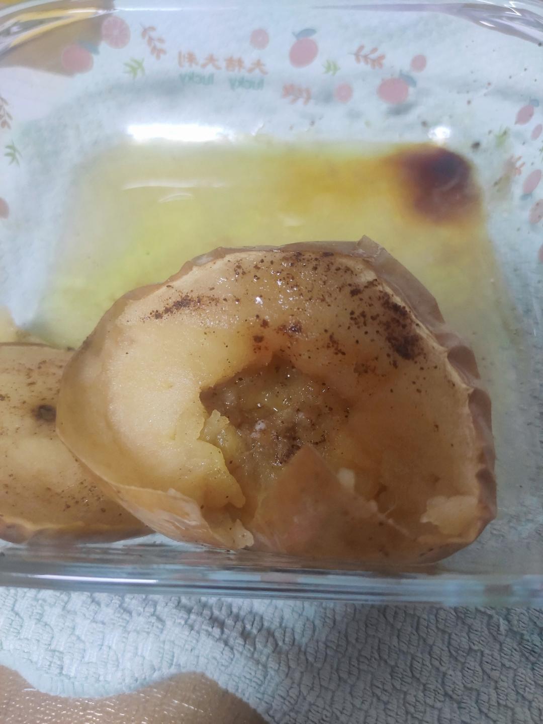 黄油烤苹果(法式甜品)