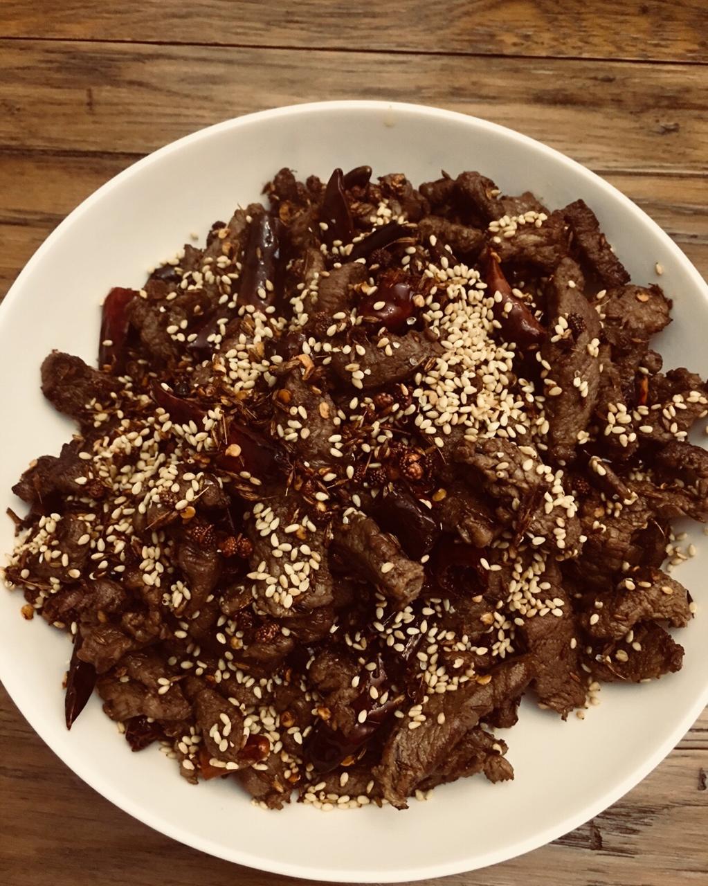 干煸牛肉（简单到爆好吃到哭）