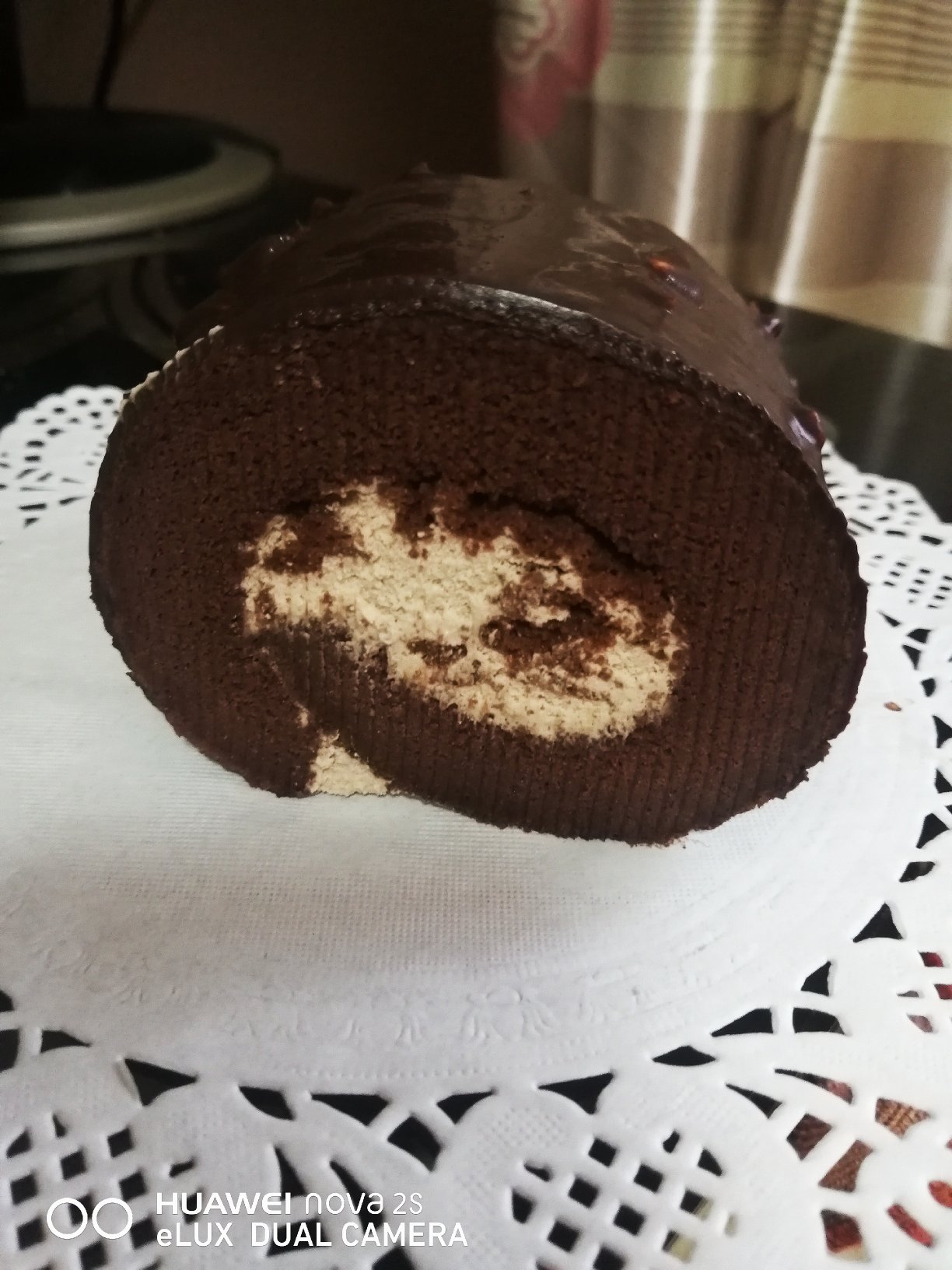 可可蛋糕卷(不消泡超浓郁巧克力口感)