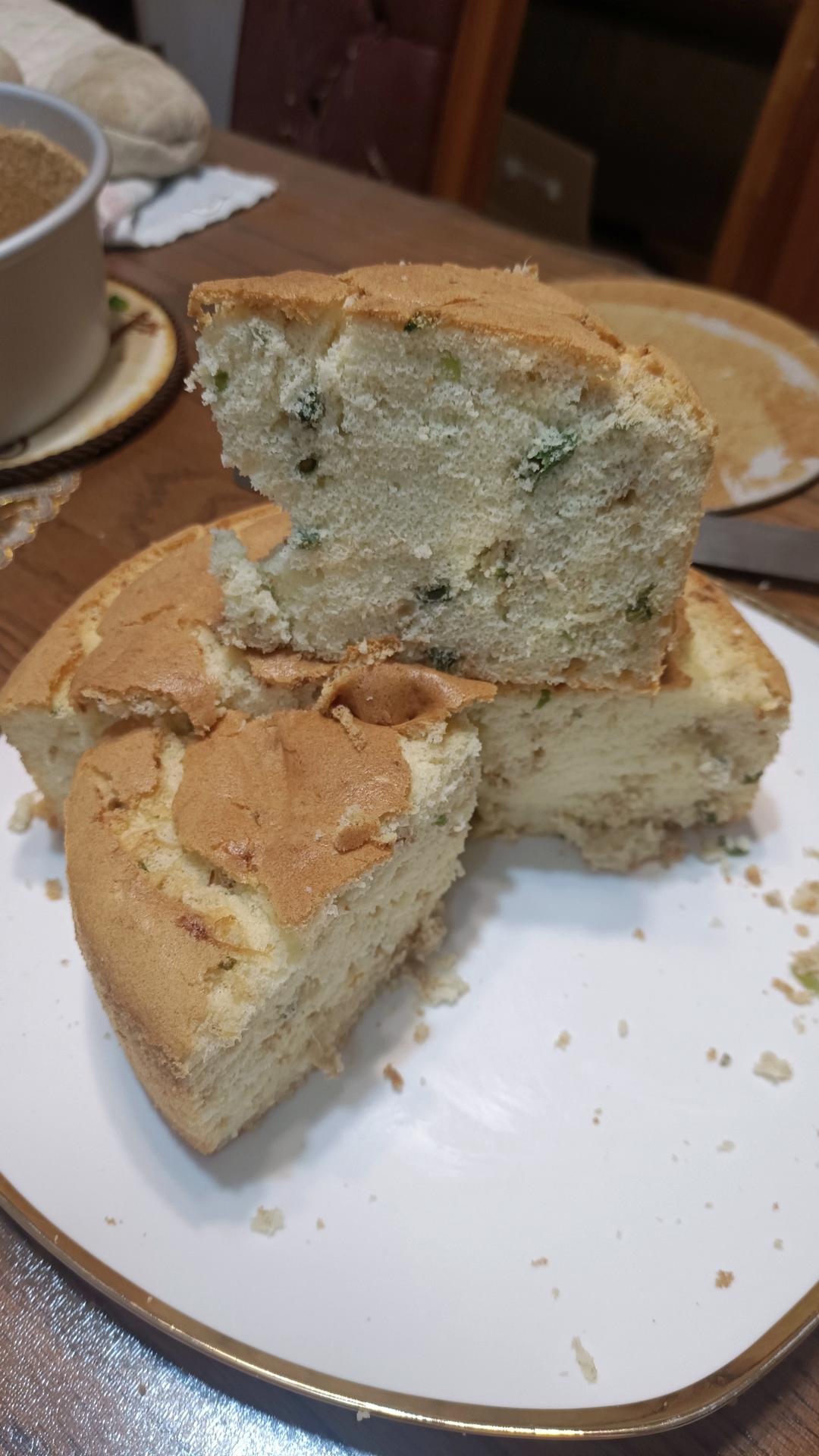 香葱肉松戚风蛋糕（六寸／八寸）