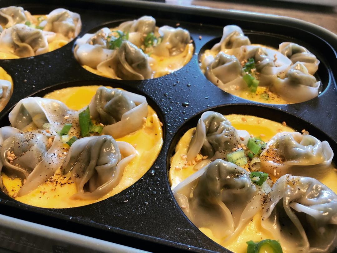 懒人快手抱蛋煎饺