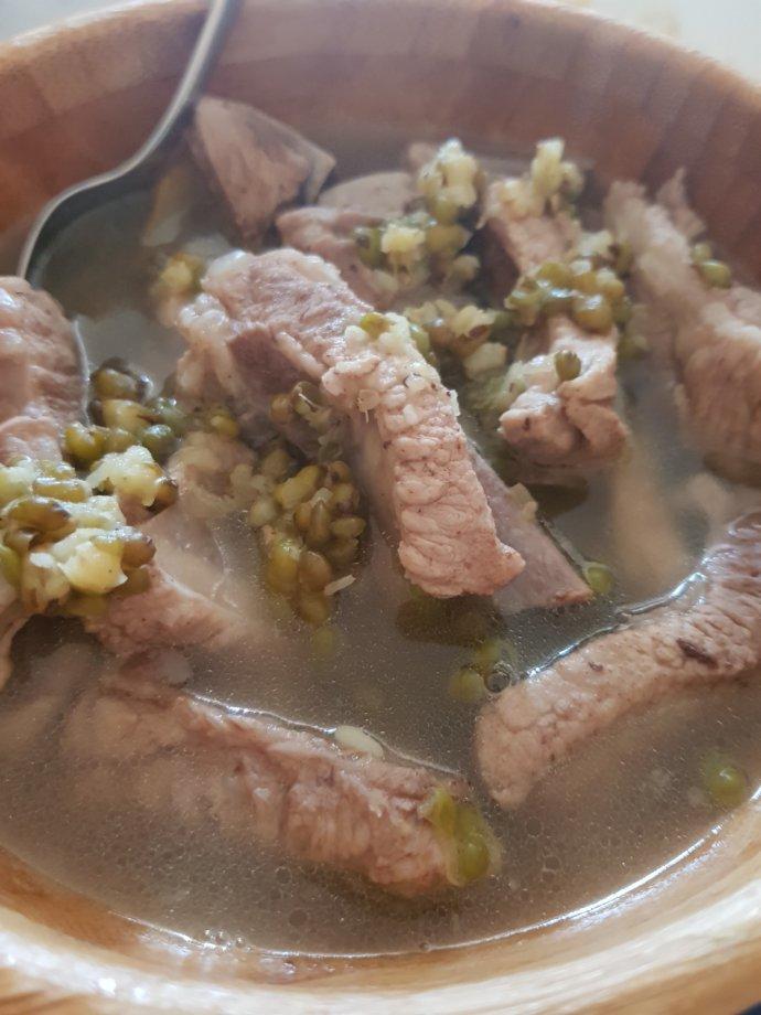 排骨绿豆汤