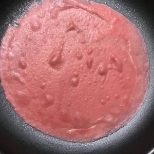 玫瑰毛巾卷/玫瑰千层蛋糕 附自制色粉应急的做法 步骤6