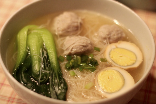 pan小月做的潮汕杂丸汤粉面