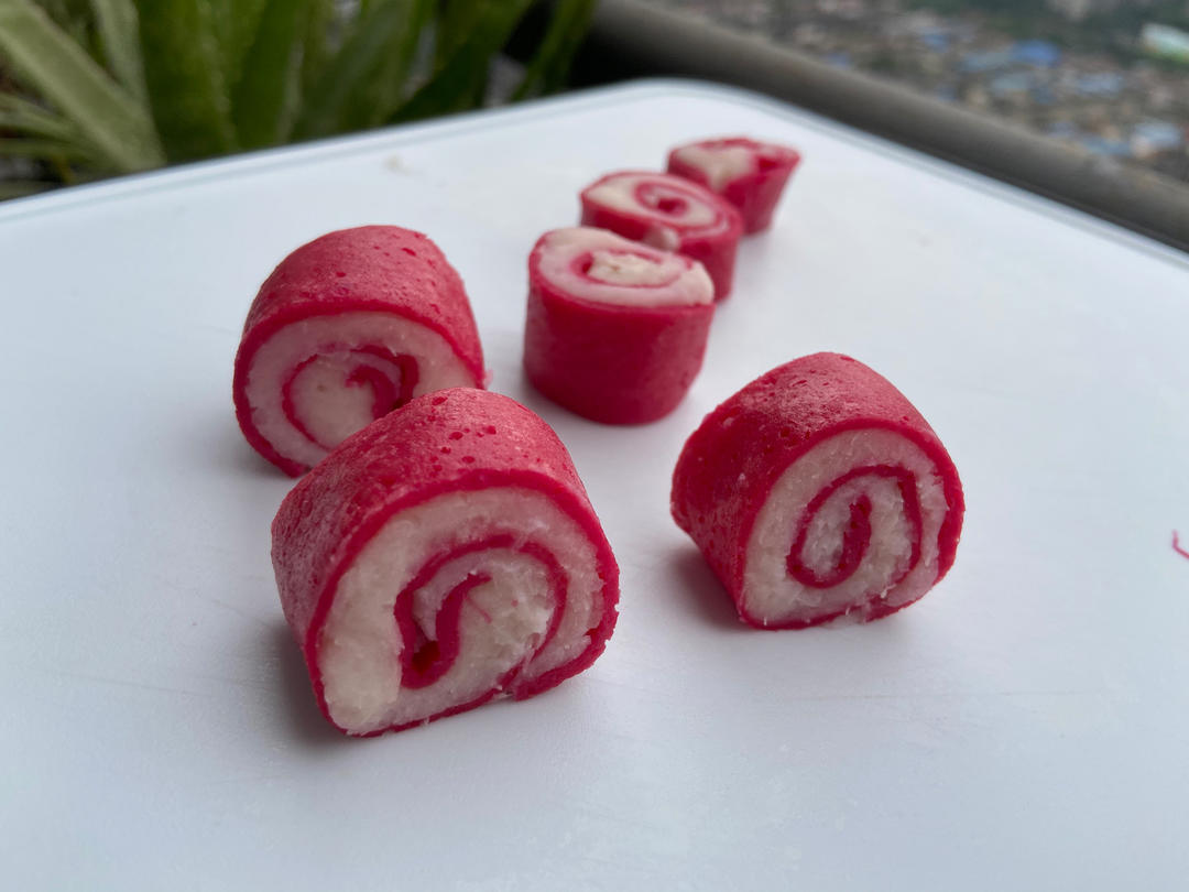 火龙果山药卷（辅食）